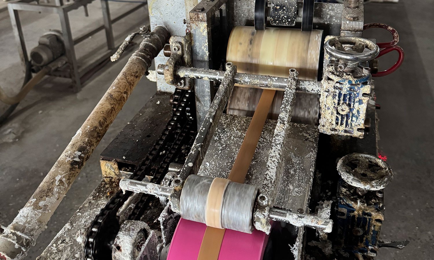 Back-coating-adhesive