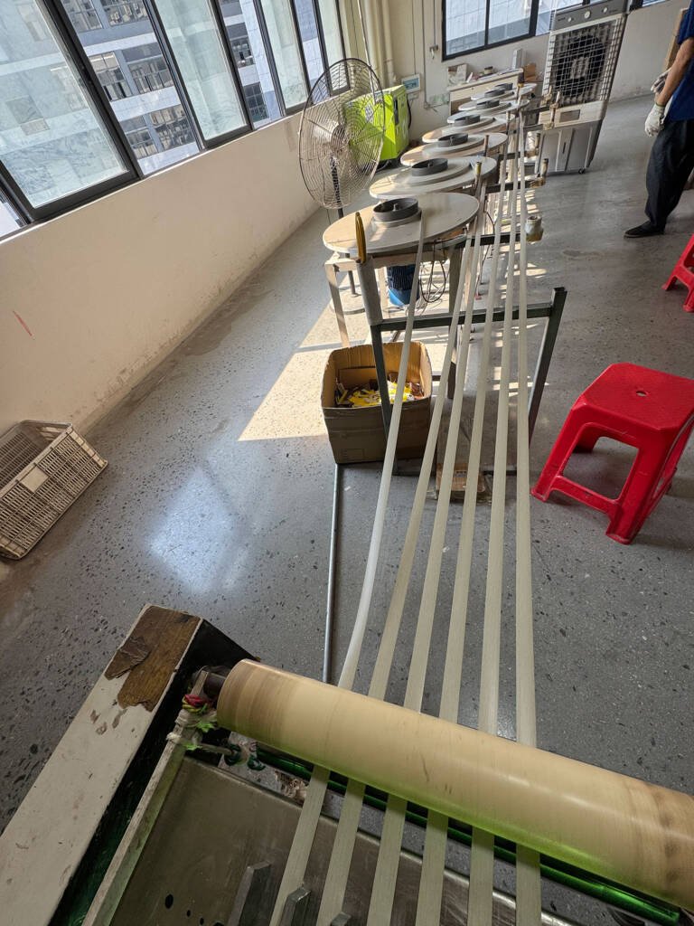 Production line area closing